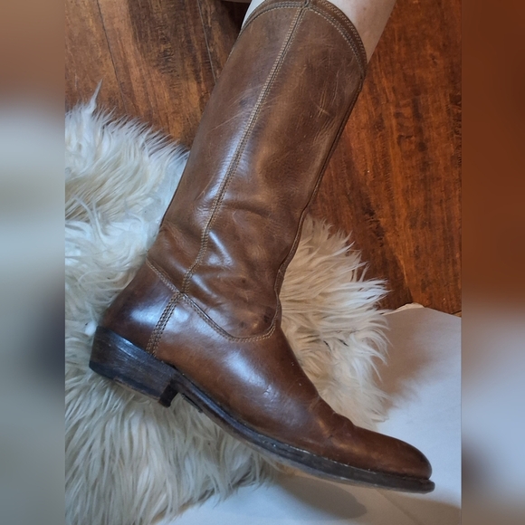 Frye Unisex Rider Pull On Boots W 9.5 M 7.5B - Picture 13 of 16